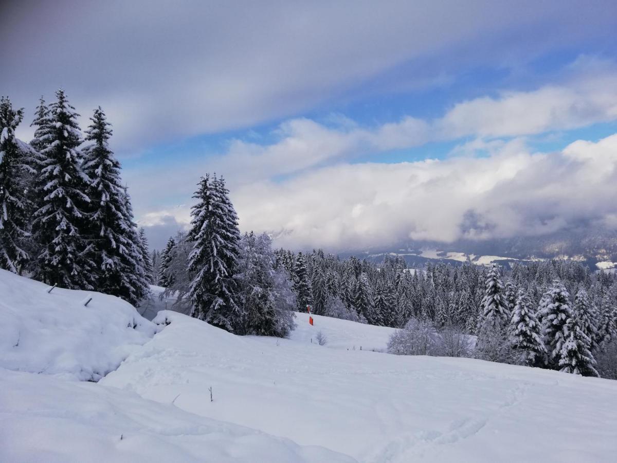 Ferienwohnung Mit Blick Auf Die Buchensteinwand Hochfilzen Buitenkant foto